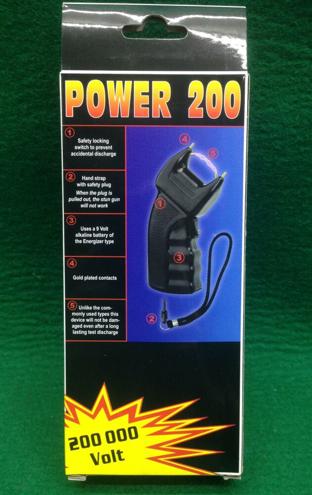 Power 200 Elektroschocker 200 000 Volt auf ProGun